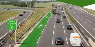 Charging lanes for electric vehicles