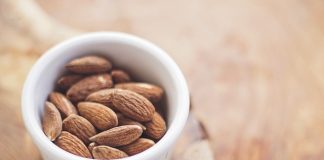 Almonds help improve your blood pressure and cholesterol