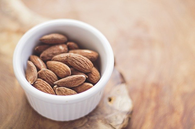 Almonds help improve your blood pressure and cholesterol