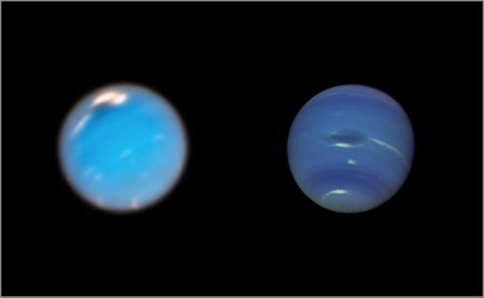 Scientists discover birth of giant storm on Neptune