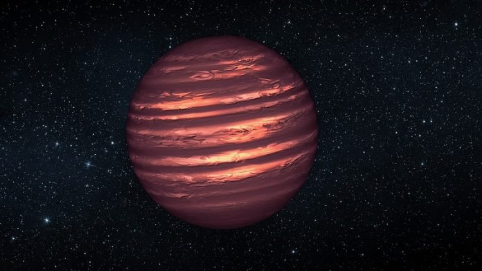 Brown dwarf could form like a planet