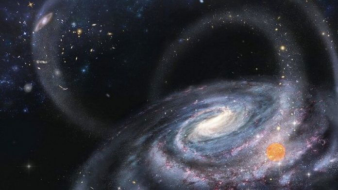 Scientists discover how a dwarf galaxy contributes to growth of the Milky Way