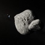 Very Large Telescope detected a passing double asteroid hurtling by Earth at 70 000 kmh