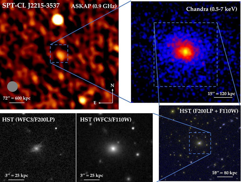 Scientists discover surprisingly calm and remote galaxy cluster