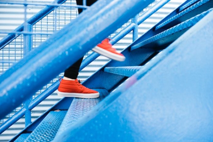 Walking more than five flights of stairs a day reduce heart disease by 20