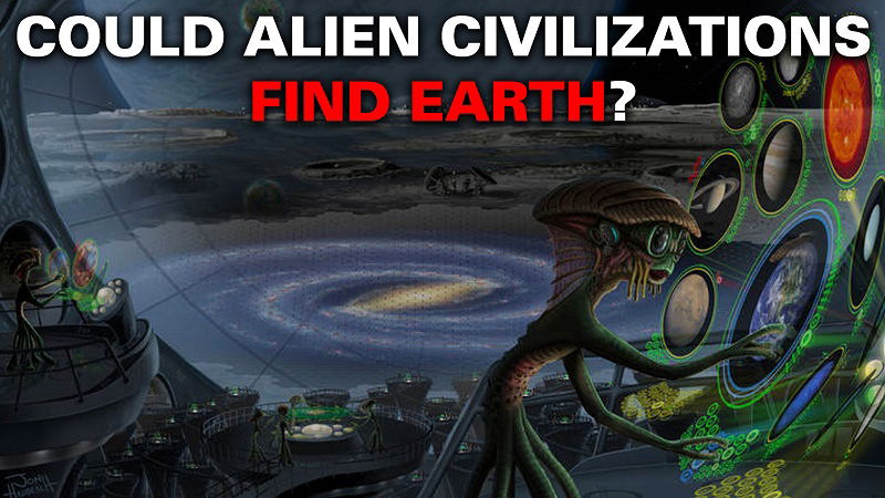 Can Alien Civilizations Detect Humanity?