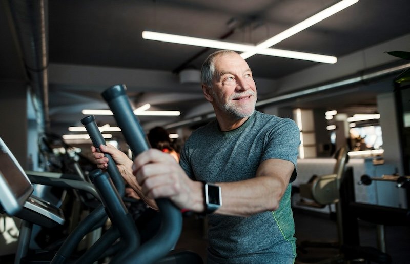 Exercise strongly benefits older people with chronic diseases