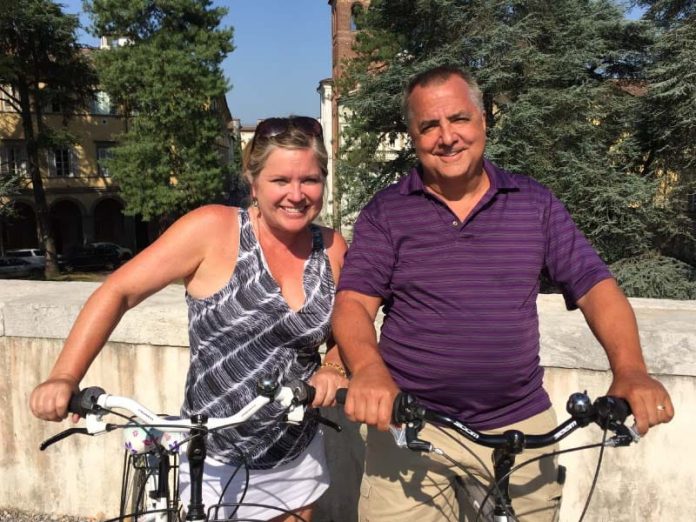 Because she gave her husband CPR, their daughters had time to say goodbye