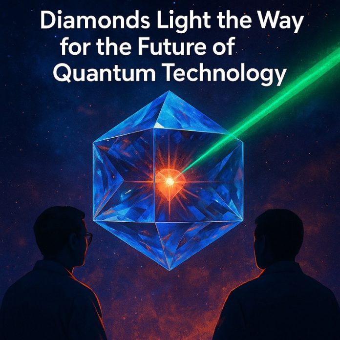 Diamonds light the way for the future of quantum technology