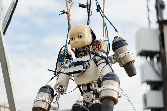 Meet iRonCub3 The first jet-powered flying humanoid robot takes off