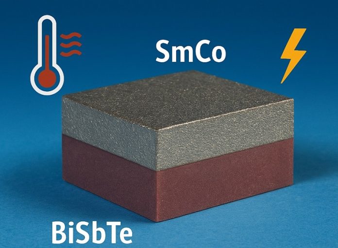New magnetic material breaks record for turning heat into electricity