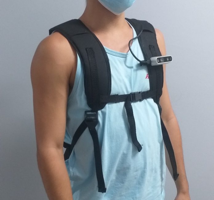 New wearable backpack helps blind people detect obstacles more safely