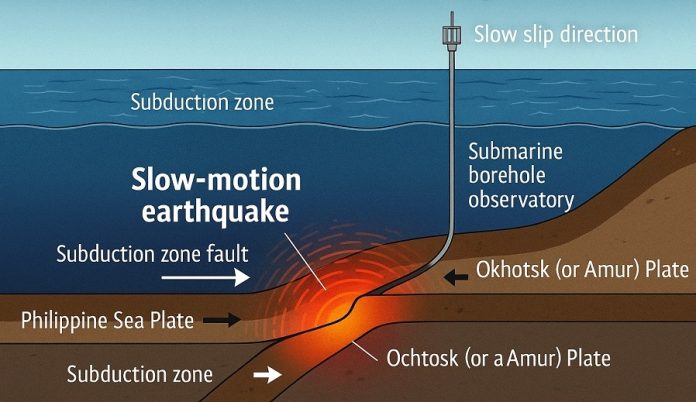 Scientists catch a slow-motion earthquake in action beneath the sea