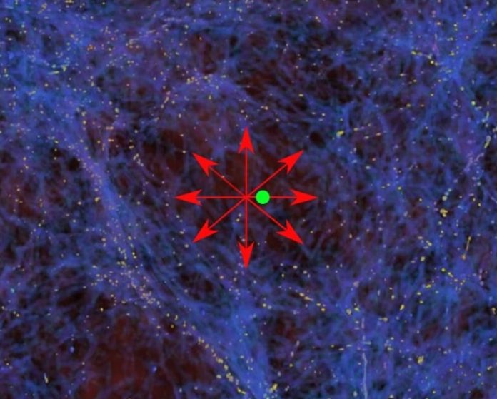 Are we in a giant void that would help explain the Hubble Tension