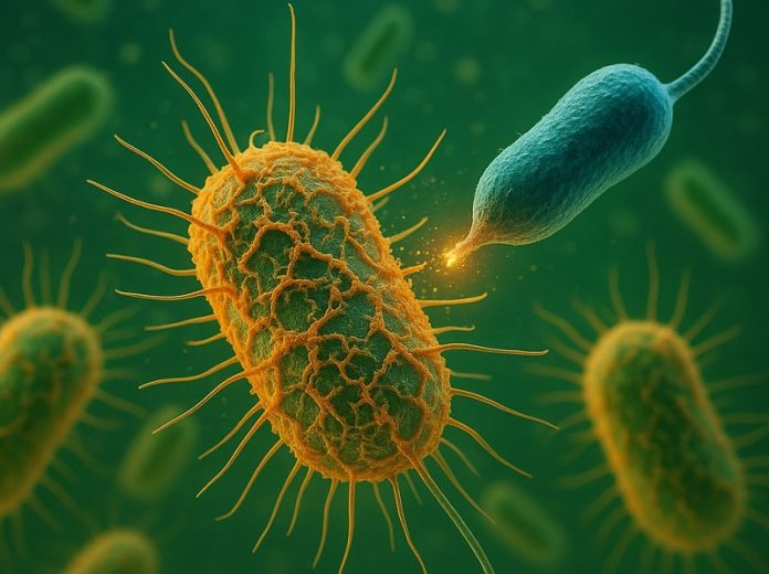 Bacteria use Alzheimer’s-linked proteins as armor in microbial battles