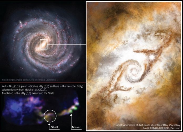 Hidden cloud in the Milky Way reveals new clues about star birth