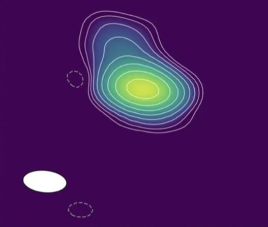 Scientists capture stunning image of a distant black hole jet