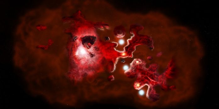 Scientists discover surprising star birth patterns in ancient galaxies
