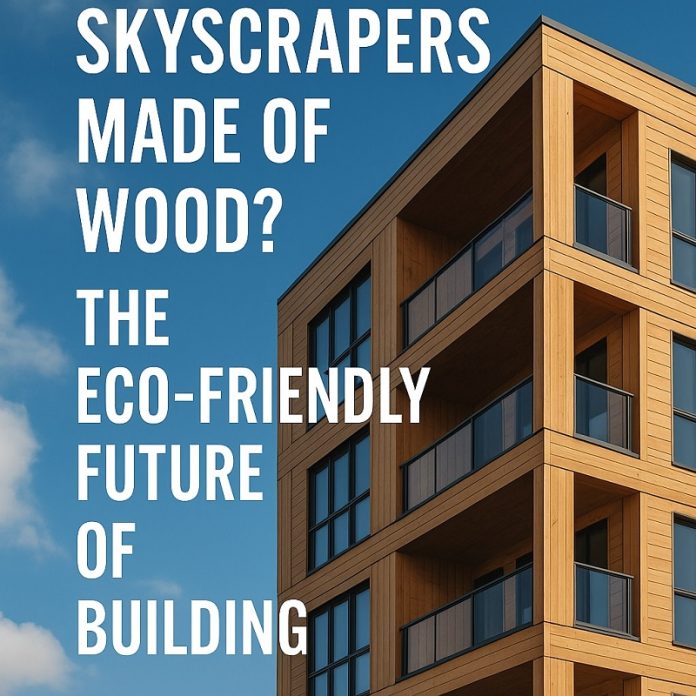 Skyscrapers made of wood