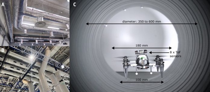This tiny drone could take flight inside air ducts for building safety checks