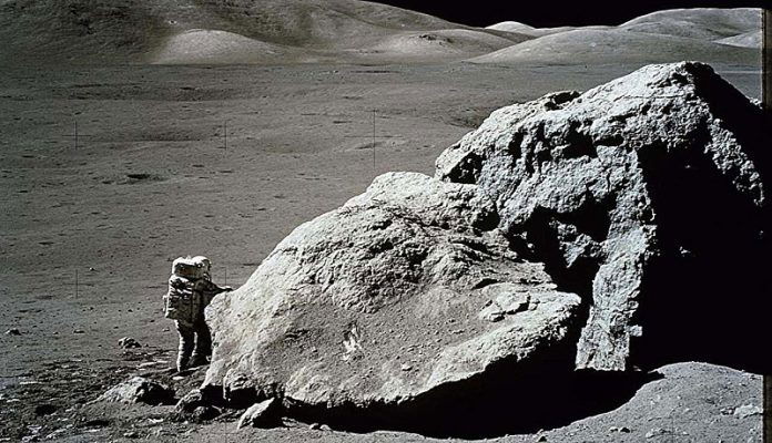 Apollo 17 moon rock opened after 50 years reveals mysterious lunar landslide