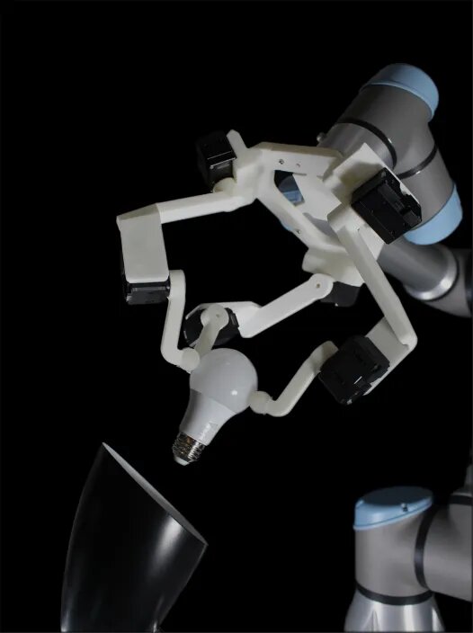 This simple robot wrist could work like ours