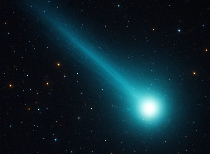 Comet or alien spaceship