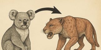 How a modern koala is related to a ferocious ice age predator