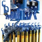 This knitting machine works like a 3D printer to create solid objects